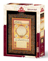 Heidi Hilye-i Şerif 1000 Parça Puzzle Yap Boz